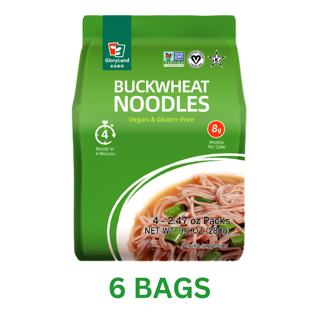 Fideos de trigo sarraceno (6 bolsas)