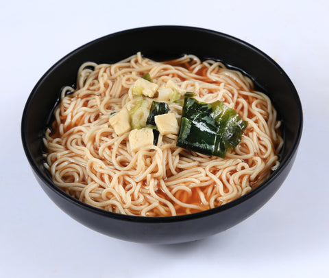 Brown Rice & Millet Noodle Miso Soup